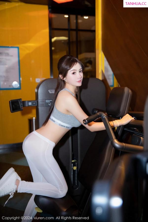   [XiuRen]高清写真图 2024.02.26 No.8140 林幼一 健身美腿第25张图片